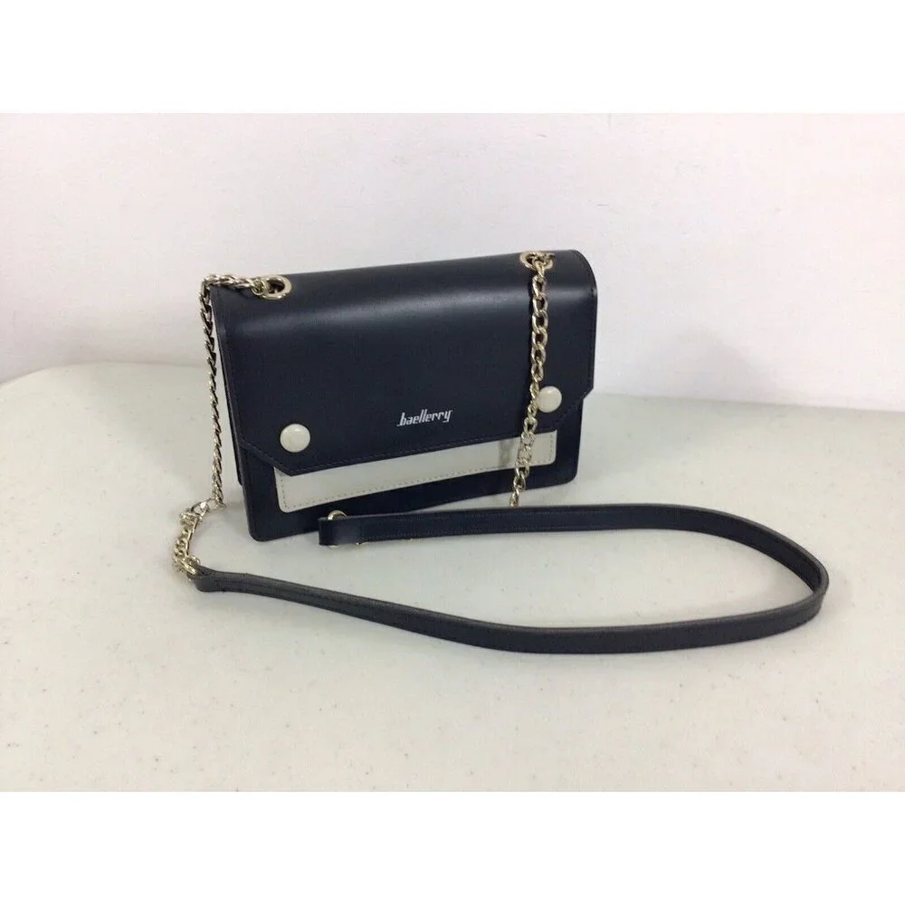 Baellerry Leather Crossbody Bag